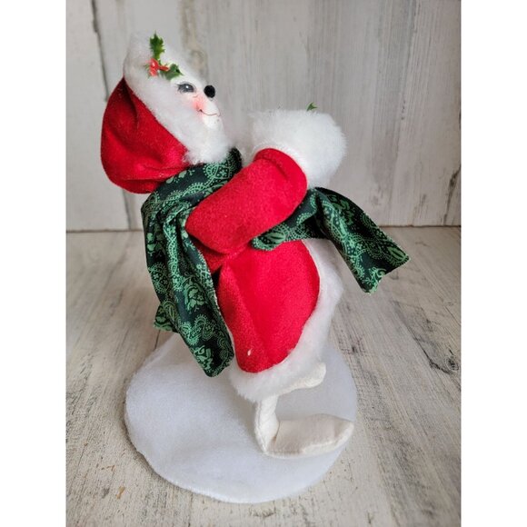 Annalee snow woman vintage plush Xmas decor snowman - Picture 5 of 6